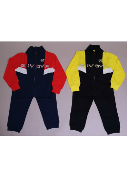 TUTA FELPA COTONE 3-7