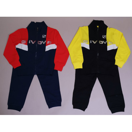 TUTA FELPA COTONE 3-7