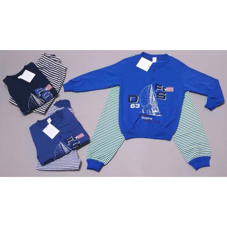 PIGIAMA LUNGO COTONE 3-6ANNI