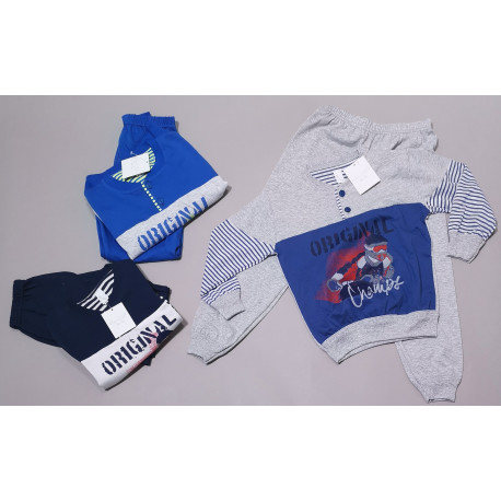 PIGIAMA LUNGO COTONE 3-6ANNI