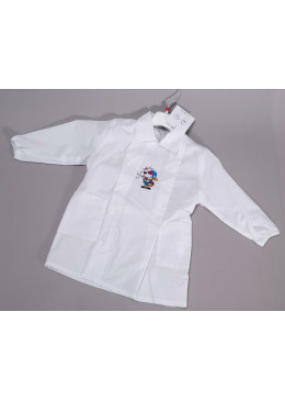 GREMBIULE ASILO BIANCO M.