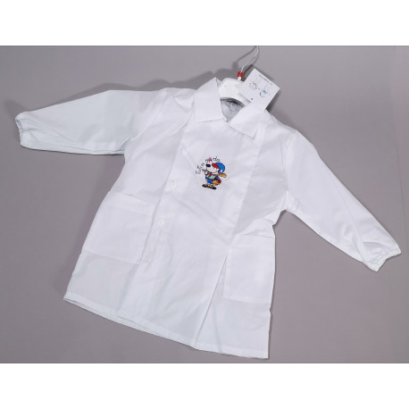 GREMBIULE ASILO BIANCO M.