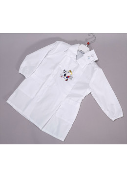 GREMBIULE ASILO BIANCO M.