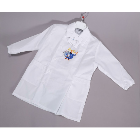 GREMBIULE ASILO BIANCO M.