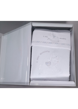 COORDINATO LETTINO SFODERABILE 5PZ