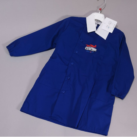 GREMBIULE SCUOLA BLU M.