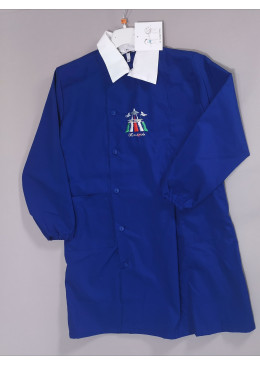 GREMBIULE SCUOLA BLU M.