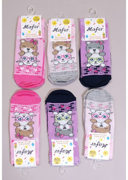 6PZ CALZA ANTISCIVOLO COTONE