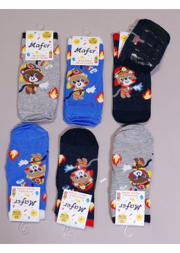 6PZ CALZE ANTISCIVOLO COTONE