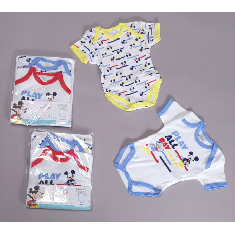 6 BODY AMERICANI M-M IN COTONE