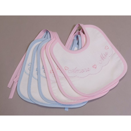 BAVETTA IN PIQUET E TELA AIDA PZ6