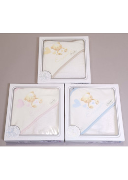 ACCAPPATOIO SPUGNA CON CAPPUCCIO IN SETA