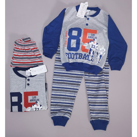 PIGIAMA ML IN COTONE 3/6 ANNI