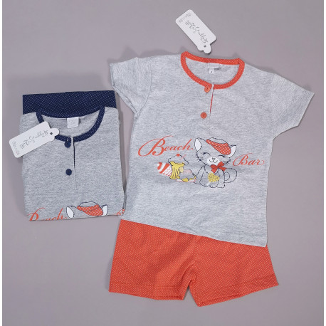 PIGIAMA MM IN COTONE 7/10 ANNI